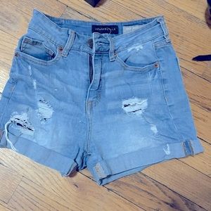 aeropostale, light washed denim, size 0